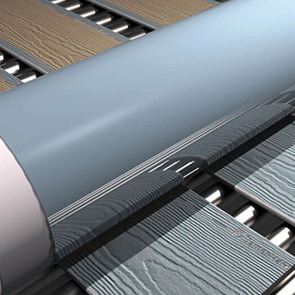 The ColourPlus™ Process Foiling a Plank The ColourPlus™ Process Foiling a Plank